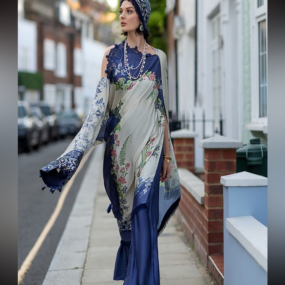 Pakistani Designer Sobia Nazir Silk outfit